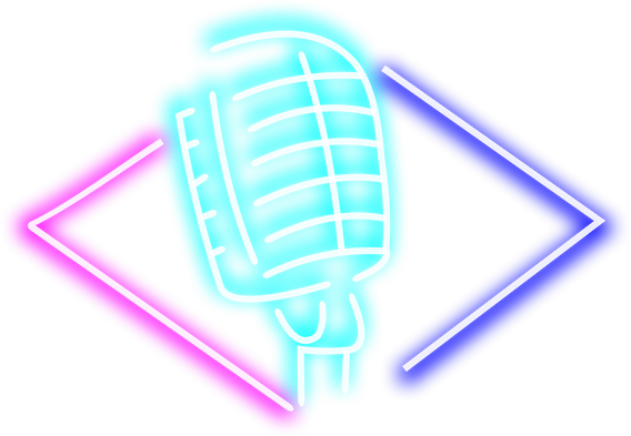 Neon Podcast Icon